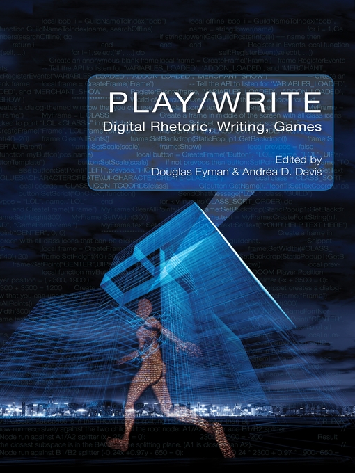 Title details for Play/Write by Douglas Eyman - Available